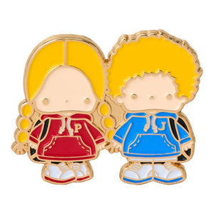 Patty and Jimmy Pin Set (Friendly Pair Series) Accessory Japan Original