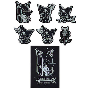 Kuromi 13-pc Sticker Pack (20th Anniv. Special Key Series) Stationery Japan Original