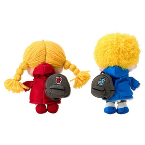 Patty and Jimmy Plush Mascot Keychain (Friendly Pair Series) Accessory Japan Original