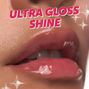 Hello Kitty x The Crème Shop Gloss Jelly Tinted Peptide Lip Glaze (Berry Cherry) Beauty The Crème Shop