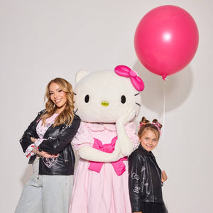 Hello Kitty x Lola + The Boys Adult Graffiti Biker Jacket (Black) Apparel Lola and The Boys NYC INC