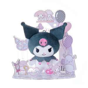 Kuromi Mini Plush & Acrylic Stand Set (Nuikatsu Plushie Life Series) Toys&Games Sega Fave Corporation