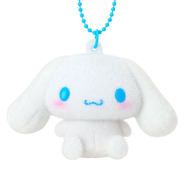 Cinnamoroll Classic Flocked Keychain Mascot