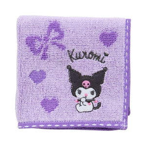 Kuromi Petit Wash Towel (Strike A Pose Series) Home Goods Japan Original