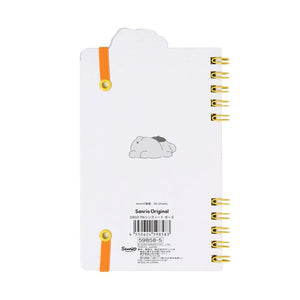 Pompompurin Slim Double Spiral Notebook (Strike A Pose Series) Stationery Japan Original