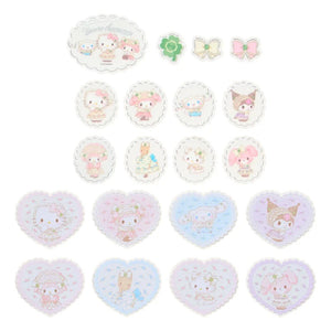 Sanrio Characters 2-pc Sticker Set (Forest Lace Series) Stationery Japan Original