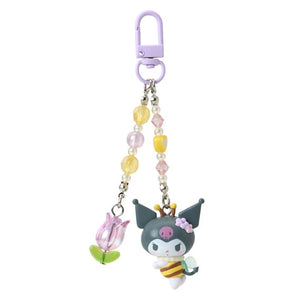 Kuromi Beaded Bag Charm (Sweet As Can Bee Series) Accessory Japan Original