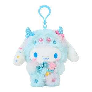 Cinnamoroll Plush Mascot Clip (Colorful Pop Monster Series) Accessory Japan Original