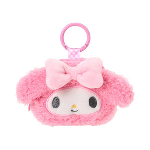 My Melody Plush Mini Pouch Carabiner Keychain Bags Japan Original