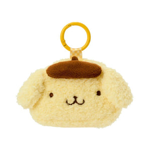Pompompurin Plush Mini Pouch Carabiner Keychain Bags Japan Original