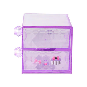 Kuromi Mini Storage Chest (Facets Room Series) Home Goods Japan Original