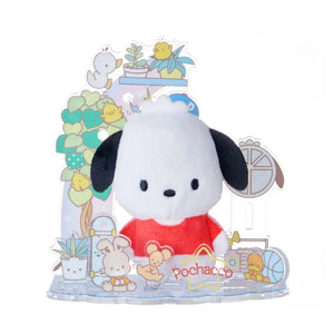 Pochacco Mini Plush & Acrylic Stand Set (Nuikatsu Plushie Life Series) Toys&Games Sega Fave Corporation