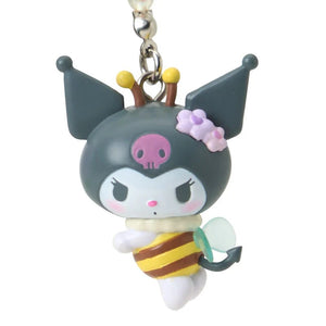 Kuromi Beaded Bag Charm (Sweet As Can Bee Series) Accessory Japan Original