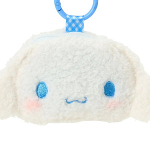 Cinnamoroll Plush Mini Pouch Carabiner Keychain Bags Japan Original