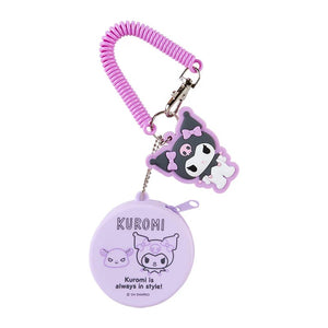 Kuromi Mini Silicone Case Keychain Accessory Japan Original