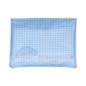 Cinnamoroll Gingham Flat Pouch Stationery Japan Original