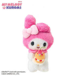 My Melody Cake Plush Mascot Keychain (My Melody & Kuromi Netflix Series) Accessory Japan Original