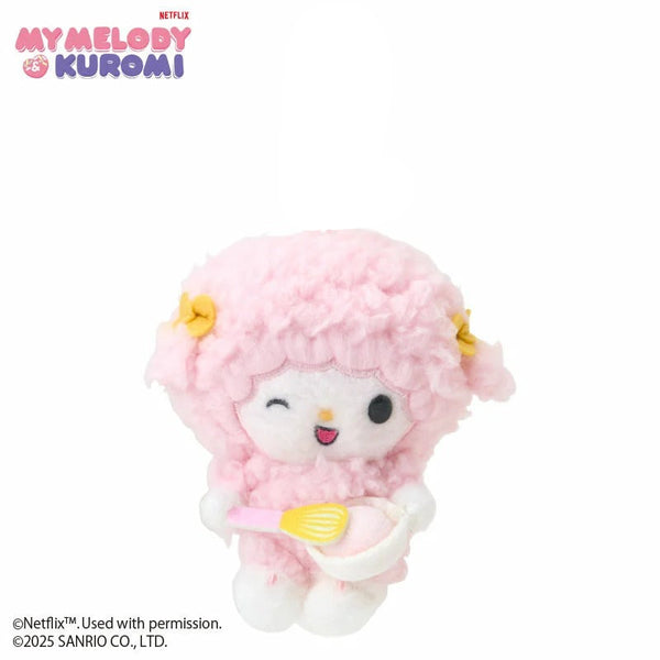 My Sweet Piano Winking Plush Mascot Keychain (My Melody & Kuromi Netfl
