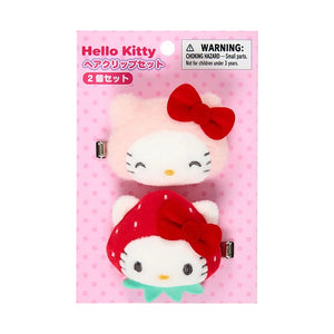 Hello Kitty Hair Clip Set (My Deco Series) Accessory Japan Original