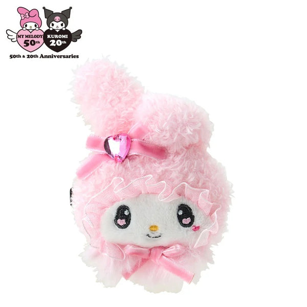 My Melody Plush Hair Clip (My Melody 50th & Kuromi 20th Anniv. Melo Se