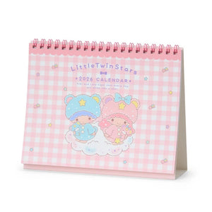 LittleTwinStars 2026 Desk Calendar Stationery Japan Original
