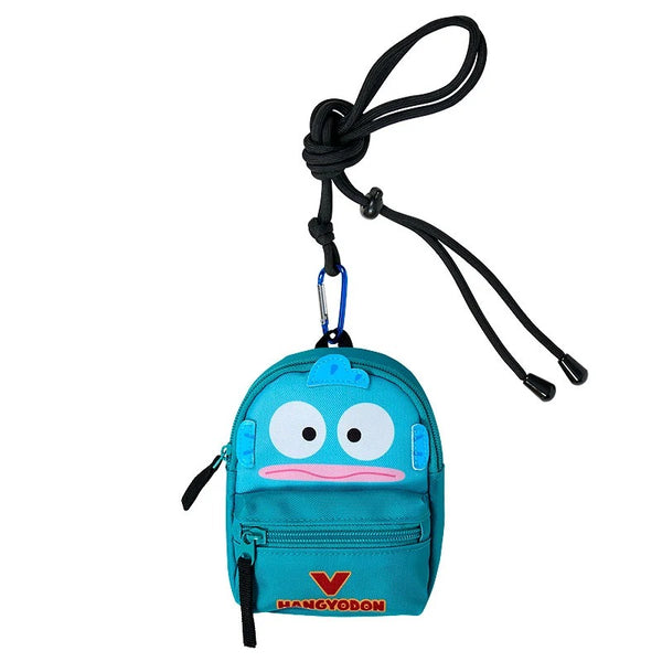 ahegao mini backpack Hangyodon Charm (All Together Hapidanbui Design Series) Handmade Gift Aircontact Core 60+10 The Demon Slayer Mini Size:Size 14