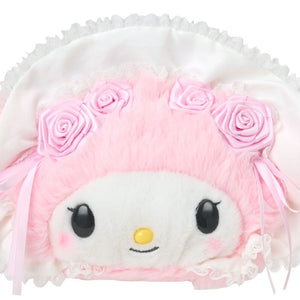 My Melody Plush Zipper Pouch (Lace and Frills Series) Bags Japan Original