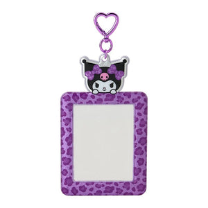 Kuromi Leopard ID Badge Holder (Enjoy Idol Series) Accessory Japan Original