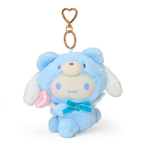 Cinnamoroll Plush Mascot Keychain (Angel Teddy Bear Series) Accessory Japan Original