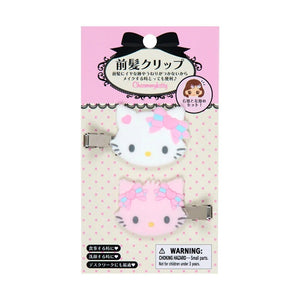 Charmmy Kitty Besties Flocked Mini Hair Clip Set Accessory Japan Original