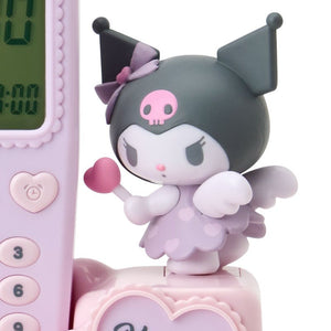 Kuromi Retro Mobile Phone Alarm Clock Home Goods Japan Original