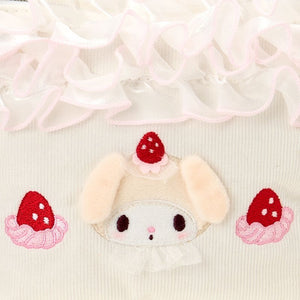 My Melody Mini Zipper Pouch (Strawberry Whip Series) Bags Japan Original