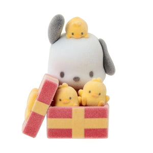 Pochacco Mini Flocked Figurine Blind Box (I Love Pi-Chans Series) Toys&Games Japan Original