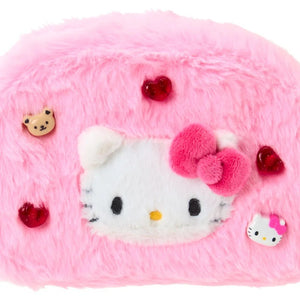 Hello Kitty Plush Zipper Pouch (Pop Beads Series) Bags Japan Original