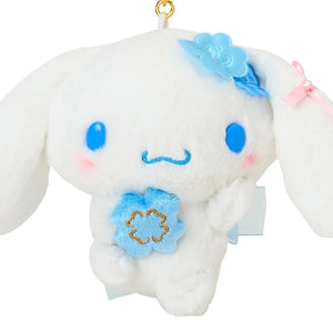Cinnamoroll Plush Mascot Keychain (Blue Clover Series) Accessory Japan Original