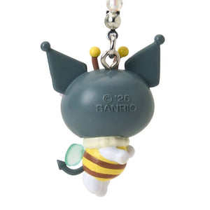Kuromi Beaded Bag Charm (Sweet As Can Bee Series) Accessory Japan Original