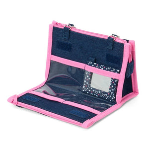 U*SA*HA*NA Mini Zipper Denim Pouch (Heisei Heart Series) Bags Japan Original