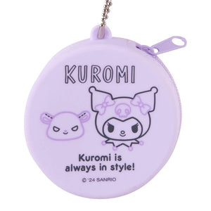 Kuromi Mini Silicone Case Keychain Accessory Japan Original
