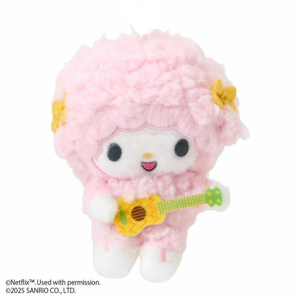 My Sweet Piano Guitar Plush Mascot Keychain (My Melody & Kuromi Netfli