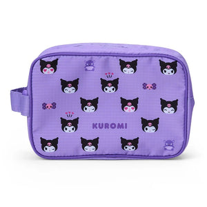 Kuromi 2-pc Travel Pouch Set Bags Japan Original