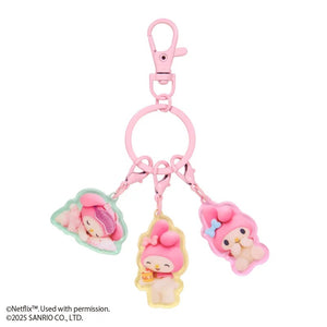 My Melody Acrylic Keychain (My Melody & Kuromi Netflix Series) Accessory Japan Original