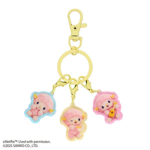 My Sweet Piano Acrylic Keychain (My Melody & Kuromi Netflix Series) Accessory Japan Original