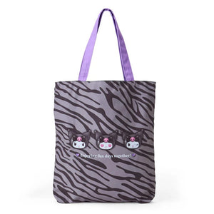 Kuromi Tote Bag (Animal Print Monochrome Series) Bags Japan Original