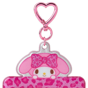 My Melody Leopard ID Badge Holder (Enjoy Idol Series) Accessory Japan Original
