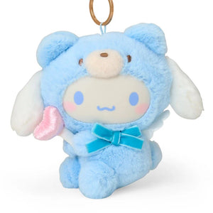 Cinnamoroll Plush Mascot Keychain (Angel Teddy Bear Series) Accessory Japan Original