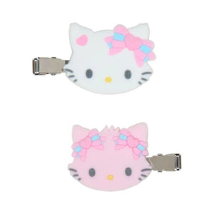 Charmmy Kitty Besties Flocked Mini Hair Clip Set Accessory Japan Original