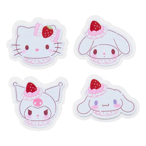 Sanrio Characters 30-pc Sticker Tin Set (Strawberry Whip Series) Stationery Japan Original