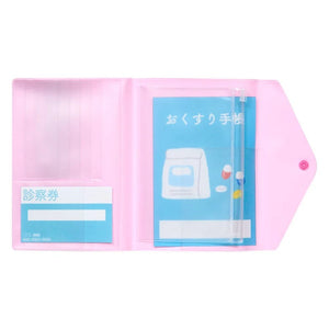 Hello Kitty Mini Health Document Folder Stationery Japan Original