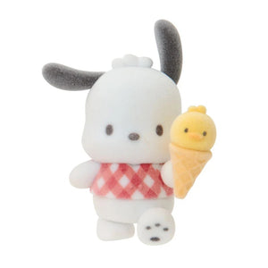 Pochacco Mini Flocked Figurine Blind Box (I Love Pi-Chans Series) Toys&Games Japan Original