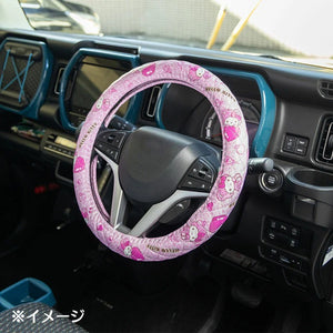 Hello Kitty Car Steering Wheel Cover (Teddy Pink) Travel Japan Original